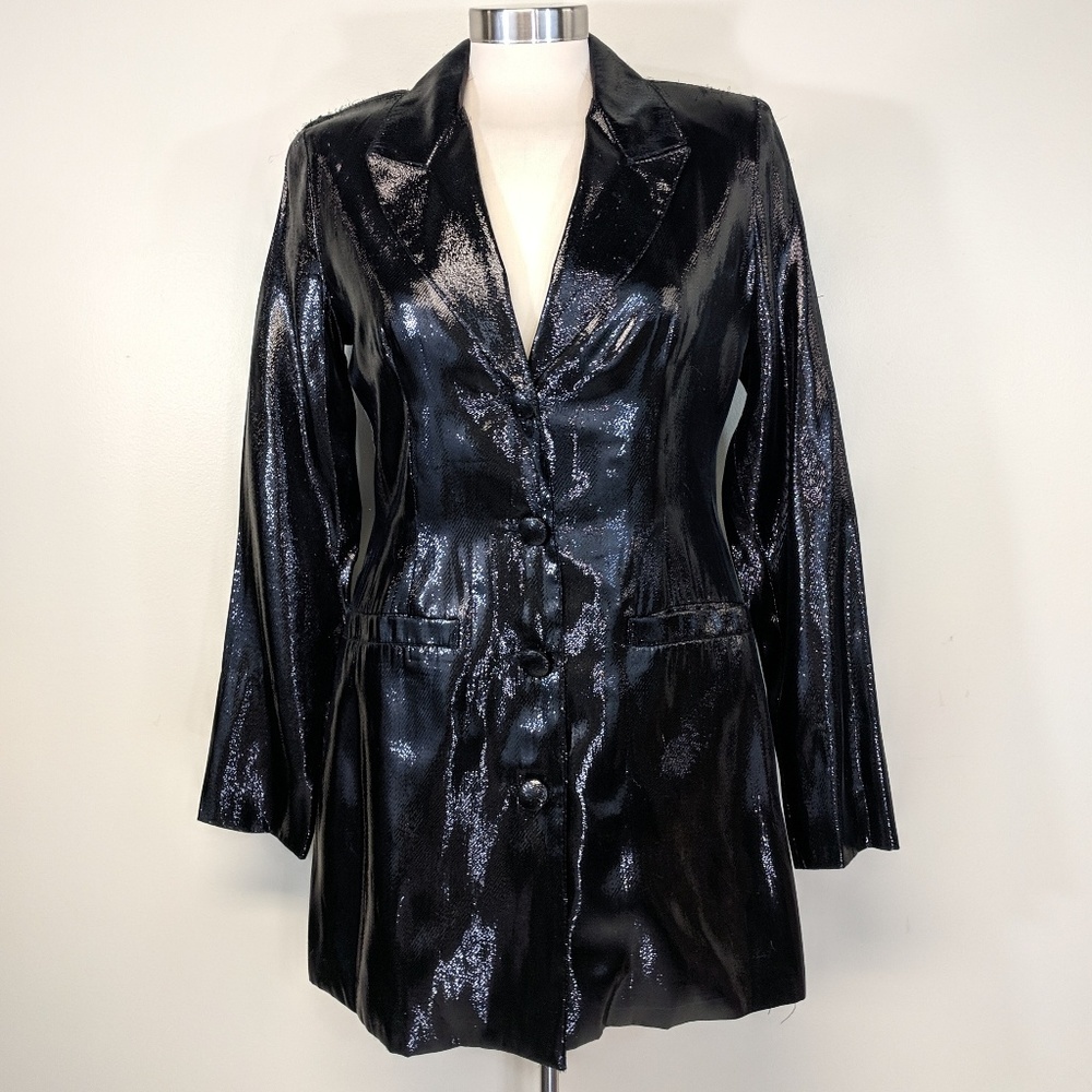 Vintage 90's Trash & Vaudeville Tripp NYC Lurex Jacket - Picture 8 of 8